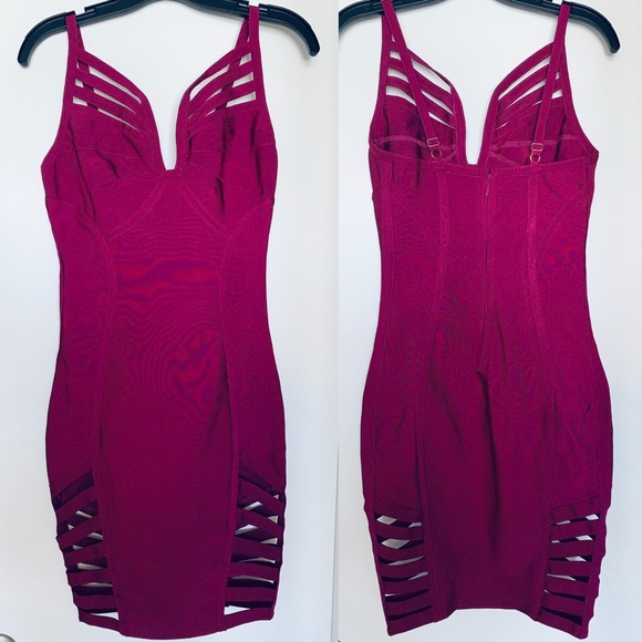 WOW couture Dresses & Skirts - Strappy Cut Out Bandage Dress